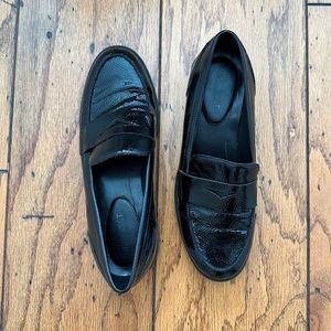 Patent Leather Penny Loafer